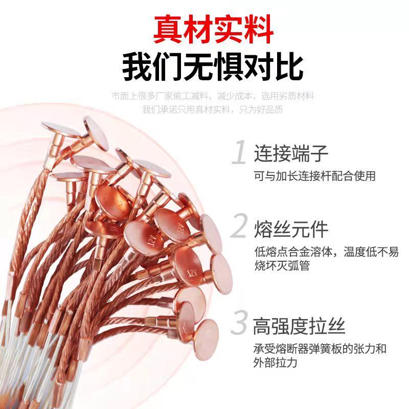 热销国标带扣高压熔丝跌落式熔断器保险丝RW10KV-3A-250A令克熔断图片