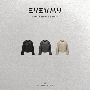 羽绒服外套WT54OWK007 90白鸭收口短款 薅羊毛羽绒服