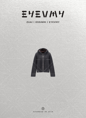 【松弛热恋】休闲拼接格纹连帽拉链双面呢短款羊毛大衣外套WT54LS