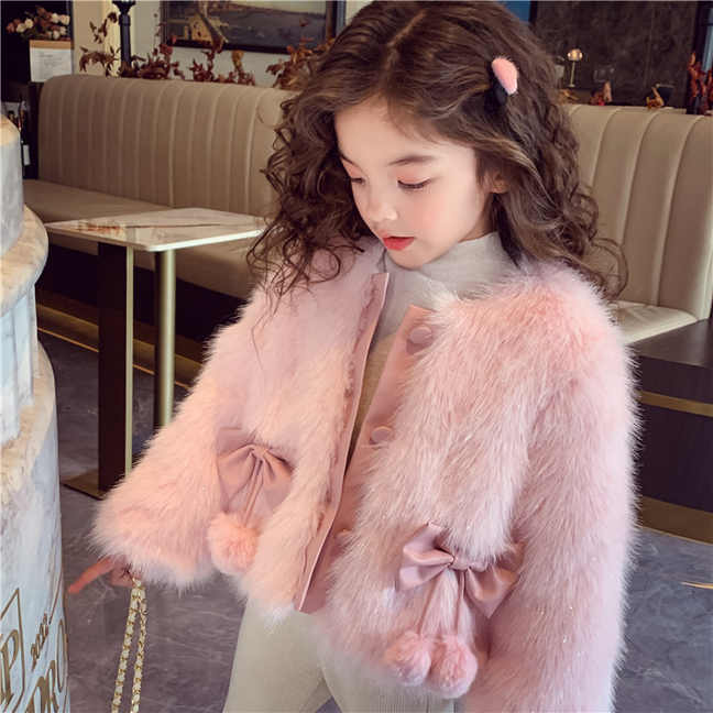 女童毛毛外套冬装2025新款洋气儿童时尚小香风夹棉保暖仿皮草大衣,童装/婴儿装/亲子装,皮草/仿皮草,淘宝优惠券,粉丝福利购,淘宝优惠卷