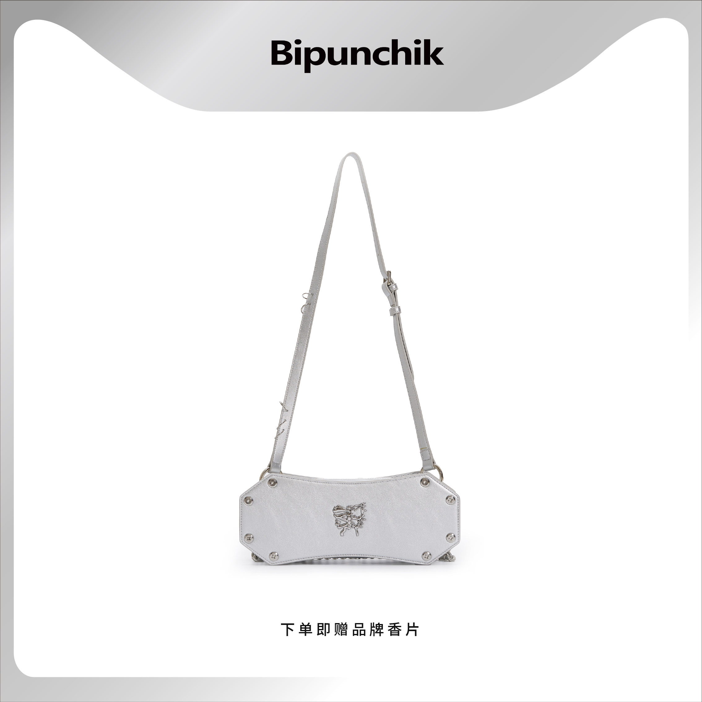 Bipunchik原创辣妹单肩包机车风