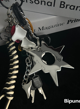 【明星同款】Bipunchik异形飞镖挂件时髦包搭神器原创包包挂饰