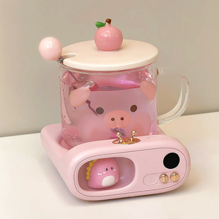 加热杯垫可调温智能恒温自动宿舍办公室可烧水 动力 每天喝水