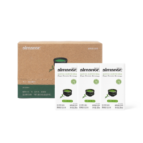 almanor奥蔓庄园抹茶巴旦木奶