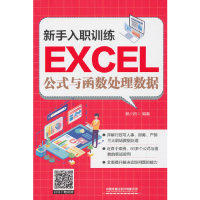 正版新手入职训练Excel公式与函数处理数据杨小丽
