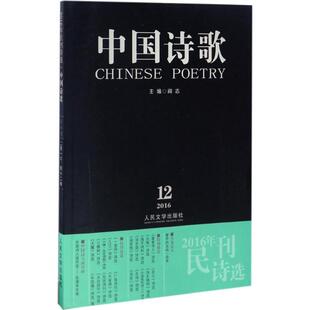 正版中国诗歌2016年民刊诗选阎志