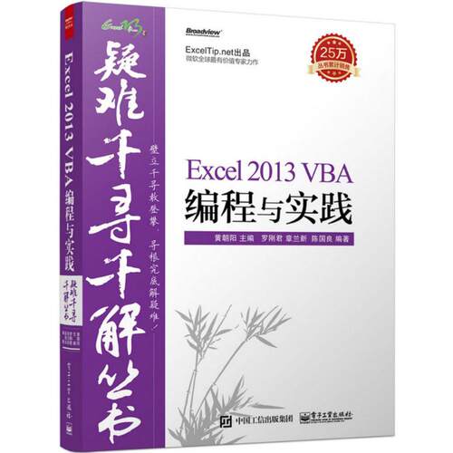 正版疑难千寻千解丛书Excel2013VBA编程与实践罗刚君章兰新陈国良黄朝阳著