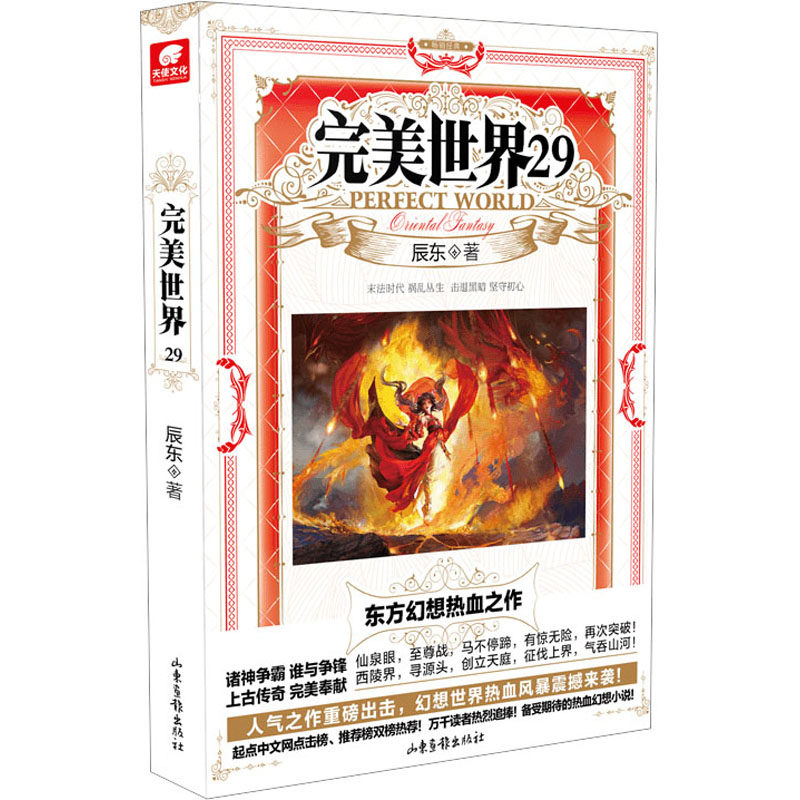 正版现货完美世界29辰东著山东画报出版社