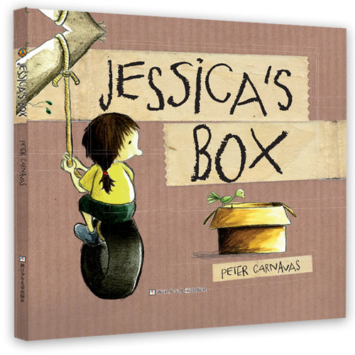 正版Jessica&039sBox爱书的孩子绘本馆友谊的箱子彼得卡纳沃斯PeterCarnavas