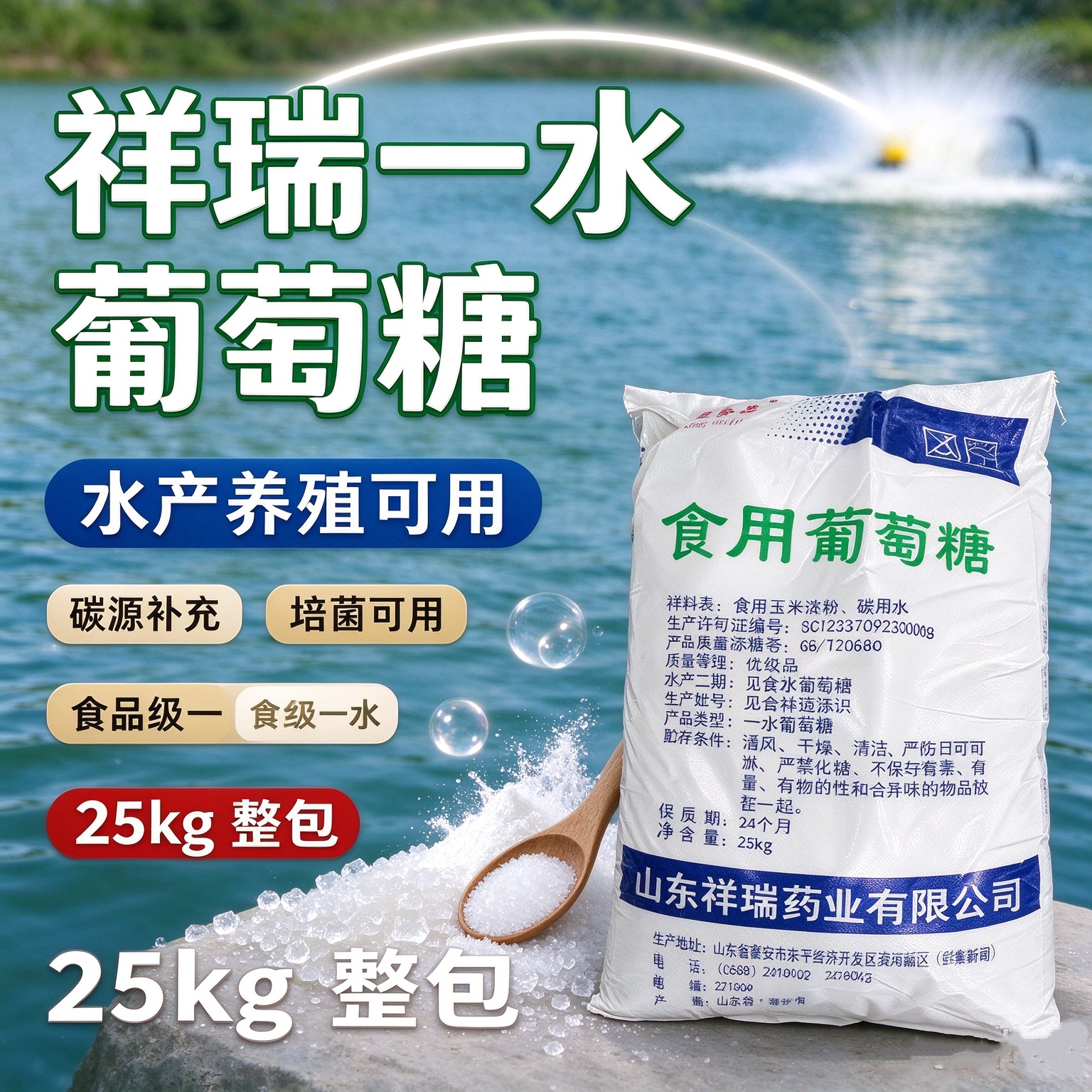 葡萄糖水产畜牧养殖污水处理农用