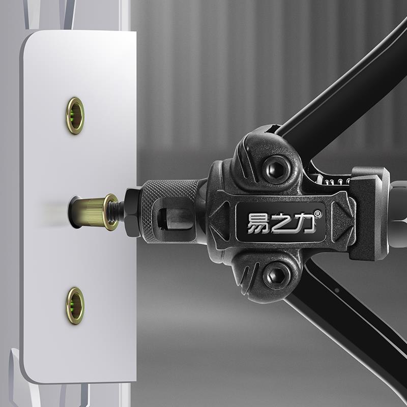 易之力螺母枪铆钉帽钉枪工具压铆拉姆M3-M6-M12手动工业级拉铆枪