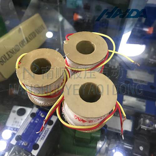HADA海达气动电磁阀先导阀纯铜线圈Q23XD-2L Q22SD内孔16长32DC24