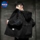 夹克冬季 潮牌宽松工装 加绒加厚连帽上衣服防水 春秋季 NASA外套男士