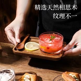 蒸蛋耐高温 相思木甜品碗托盘酸奶酪奶昔杯早餐微波炉专用一人食装
