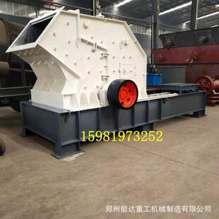 煤矸石锤破粉碎机青石反击式制砂机碎石机移动破碎站鹅卵石制砂机