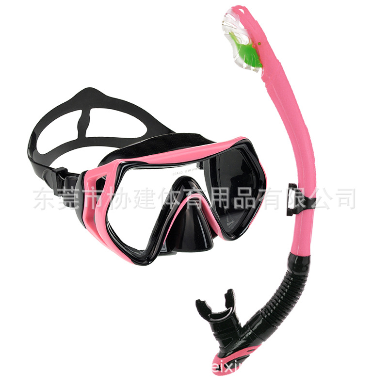 M1526+S268浮潜装备三宝潜水面镜呼吸管器套装全干式