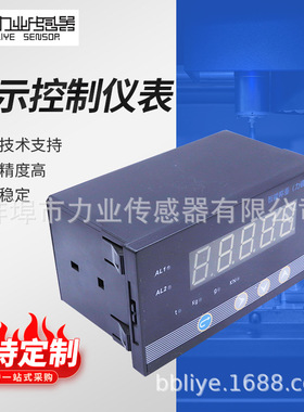 智能双通道数显控制仪XMS918横式双路四位压力液位测量数显控制仪