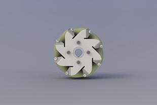 14190S wheel 一套127mm承重型麦克纳姆轮 mecanum