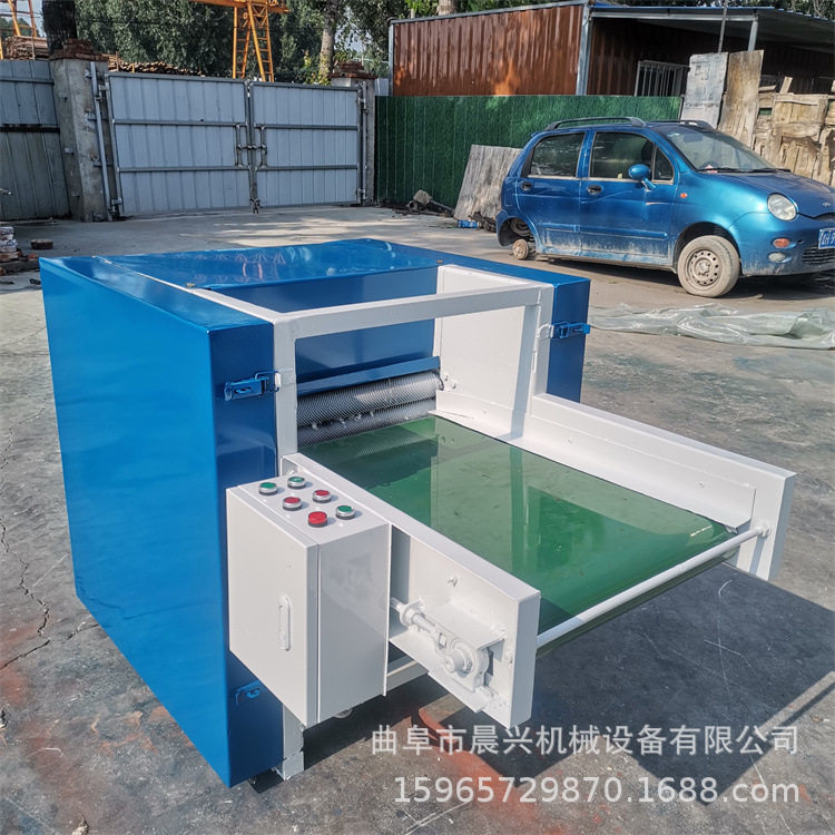 丝绵开松机 大型双口枕芯抱枕充棉机  靠垫抱枕充棉机