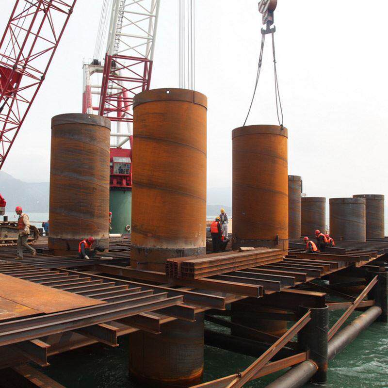 抚州注浆钢管桩 打砂卷管钢护筒一般多厚价格/钢铁供应商