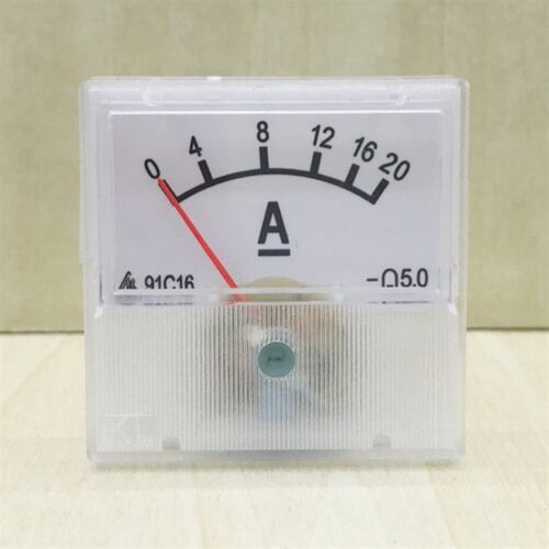 91C16指针式直流电流表10A20A30A50A电压表20V30V50V充电机稳压器