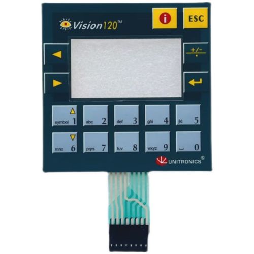 UNITRONICS VISION120 V120-22-R6C S NK042056按键膜 薄膜开关