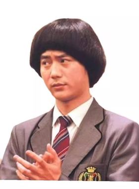 直销蘑菇头假发男短发新款男士韩版帅气锅盖头个性非主流时尚假发