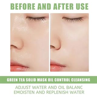 速发Mask Beauty Skin Green Tea Clean Face Mask Stick Cleans