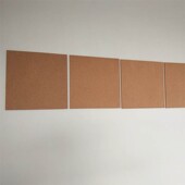 热销带背胶软木板照片墙水松板图钉板学校主题墙留言板软木墙板告