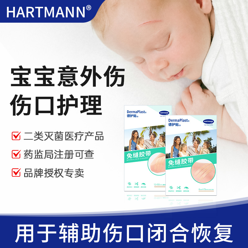 赫曼免缝胶带omnistrip减张贴