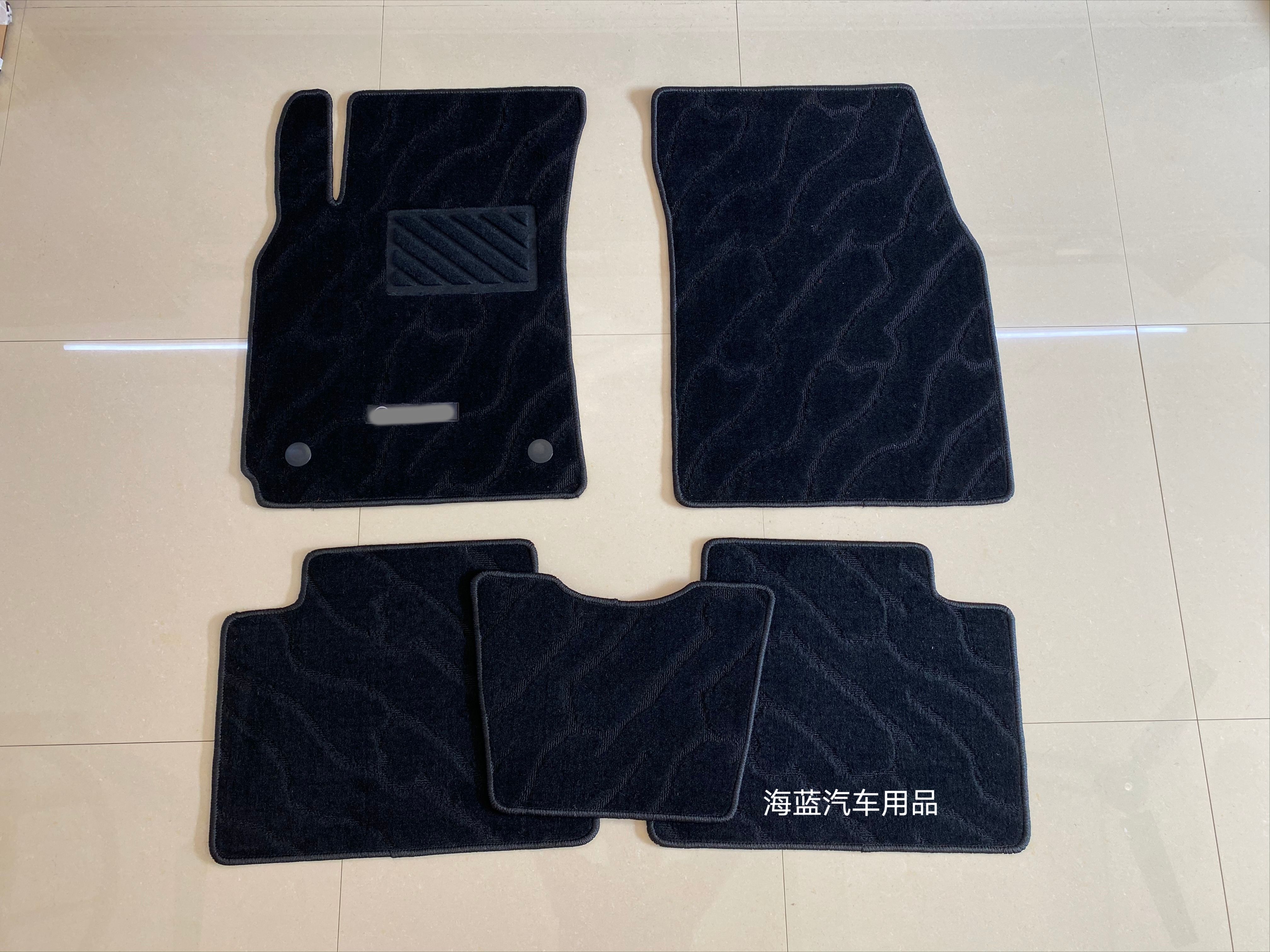 虎标别克专用地毯式绒面脚垫