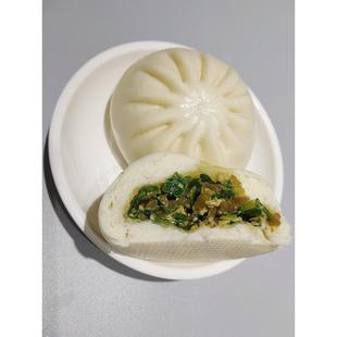 北方韭菜鸡薄蛋皮包素包子素鲜胡萝三JEW卜小笼早餐加热速食半成