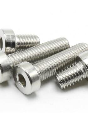 M5M6 304不锈钢薄头内六角螺丝矮头螺栓*x10x16x20x25x30x35x40mm