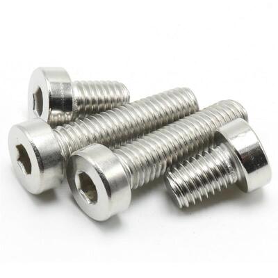 M5M6 304不锈钢薄头内六角螺丝矮头螺栓*x10x16x20x25x30x35x40mm