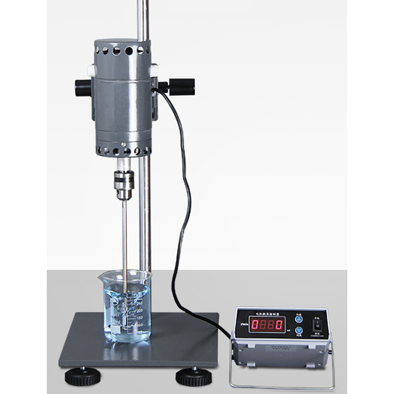 。电动搅拌机实验室用小型搅拌液体混合数显高速分散搅拌器工业齐