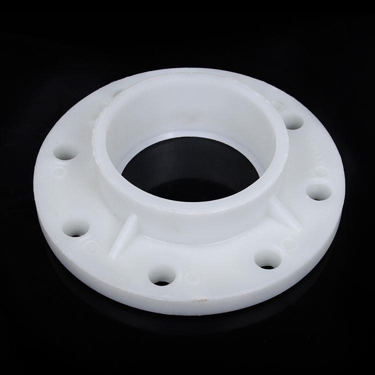 PP塑料法兰承插焊接法兰片聚丙烯一体塑料法兰耐酸耐腐DN15-DN400
