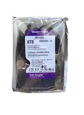 WD/西部数据6T监控硬盘6TB WD62PURX-78 6000G视频存储录像机正品