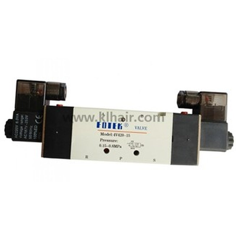 。FOTEK杨明电磁阀4V410/420/430-15