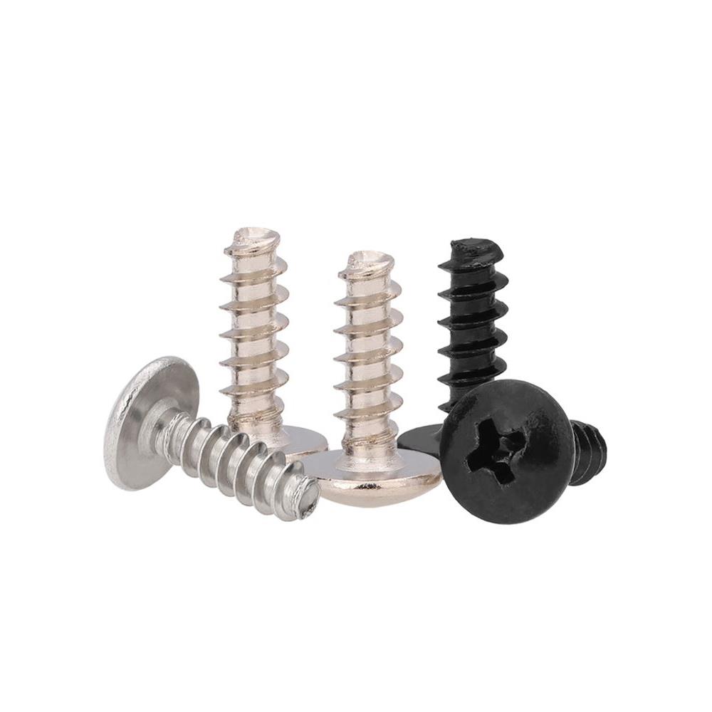 坚奕TB大扁头平尾自攻螺丝蘑菇头大伞头割尾铣尾小螺丝钉M2M3M4M5