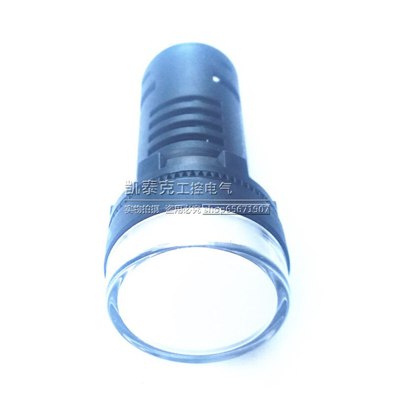 。22MM双色灯电源指示灯LED信号灯AD16-22SS 红绿发光 12V 24V 22