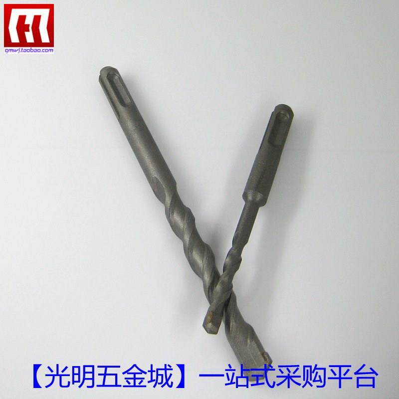 油压钻头打墙打地板钻头冲击钻咀圆头四坑6-8-10-12-14-16-20MM