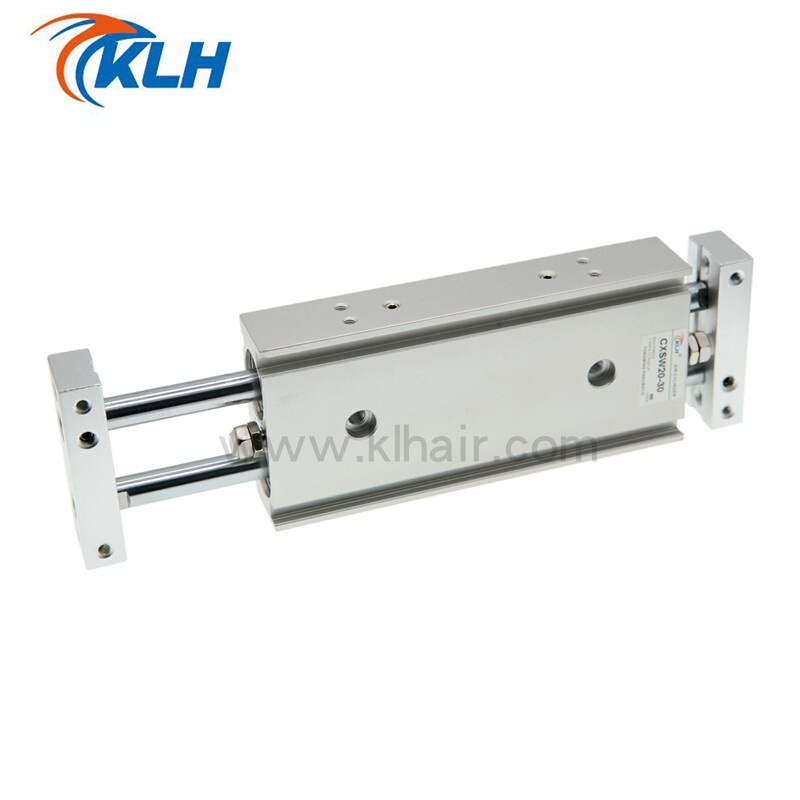 。KLH金龙发双轴气缸CXSW20-10/20/30/40/50/75/100/125滑台气缸