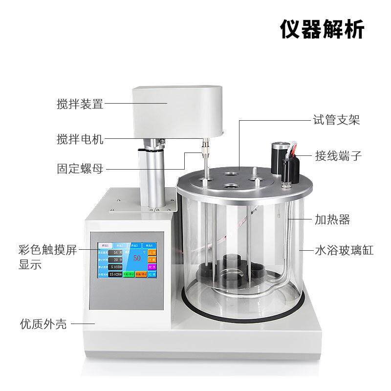 油品抗乳化测定仪自动化工石油柴油煤油检测电力沼气天然气分析仪