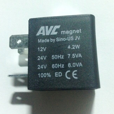 。AVC magnet made by sino-US JV 电磁阀线圈12V 4.2W 220V 7.5V