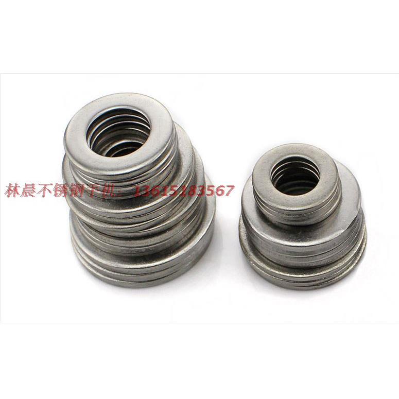 304不锈钢平垫窄边薄边垫圈GB848小圈螺丝垫片M3M4M5M6M8M10-M30