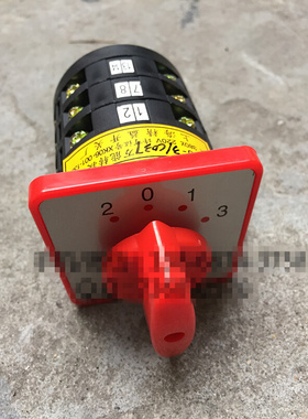 。组合开关 3节 4档位 万能转换开关 LW6D/LW6-3/C037