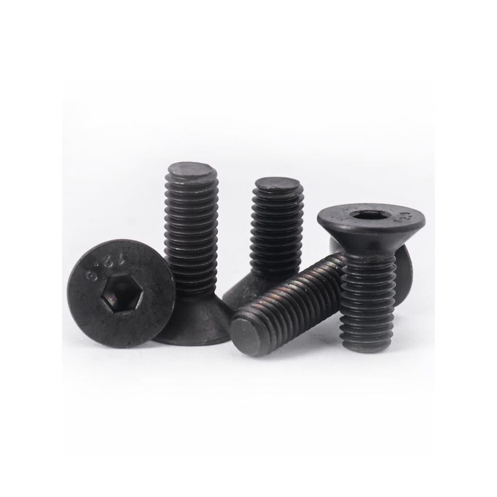 12.9级高强度沉头内六角螺丝钉平头螺栓平杯螺杆M1.6M2M3M4M5M6M8