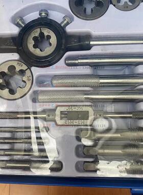 丝锥板牙套装丝攻板牙组公制英制工具 OK-47 OK-37 632203 632224