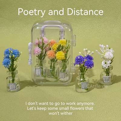 立体夜光树脂仿真微缩迷你花瓶