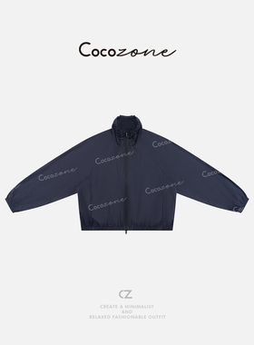 COCO ZONE 刘11 春季新款户外休闲百搭立领拉链外套CD2A0206